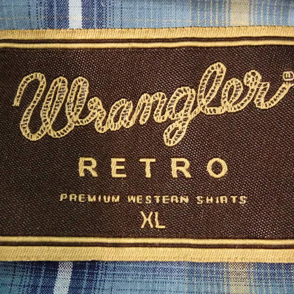 Wrangler Retro Pearl Snap Western X-Large - Picture 4 of 7